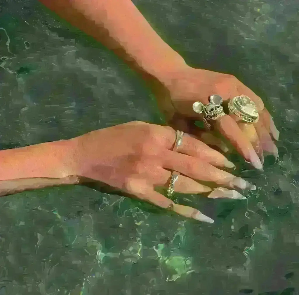 Michael Rodent Skull Ring – Sterling Silver Mouse Skull Ring, Worn by Lady Gaga and Kylie Jenner Curiouser Collective