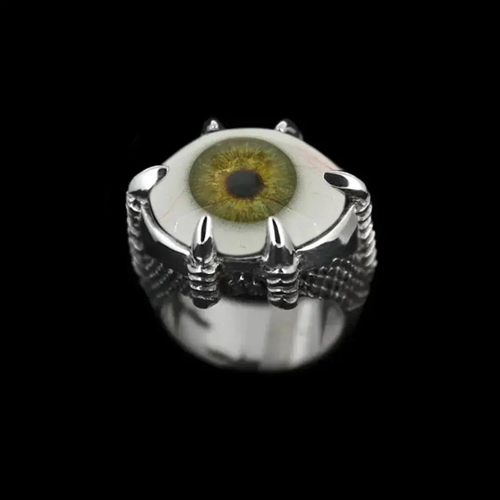 Claw Eye Ring Blue #32 Curiouser Collective