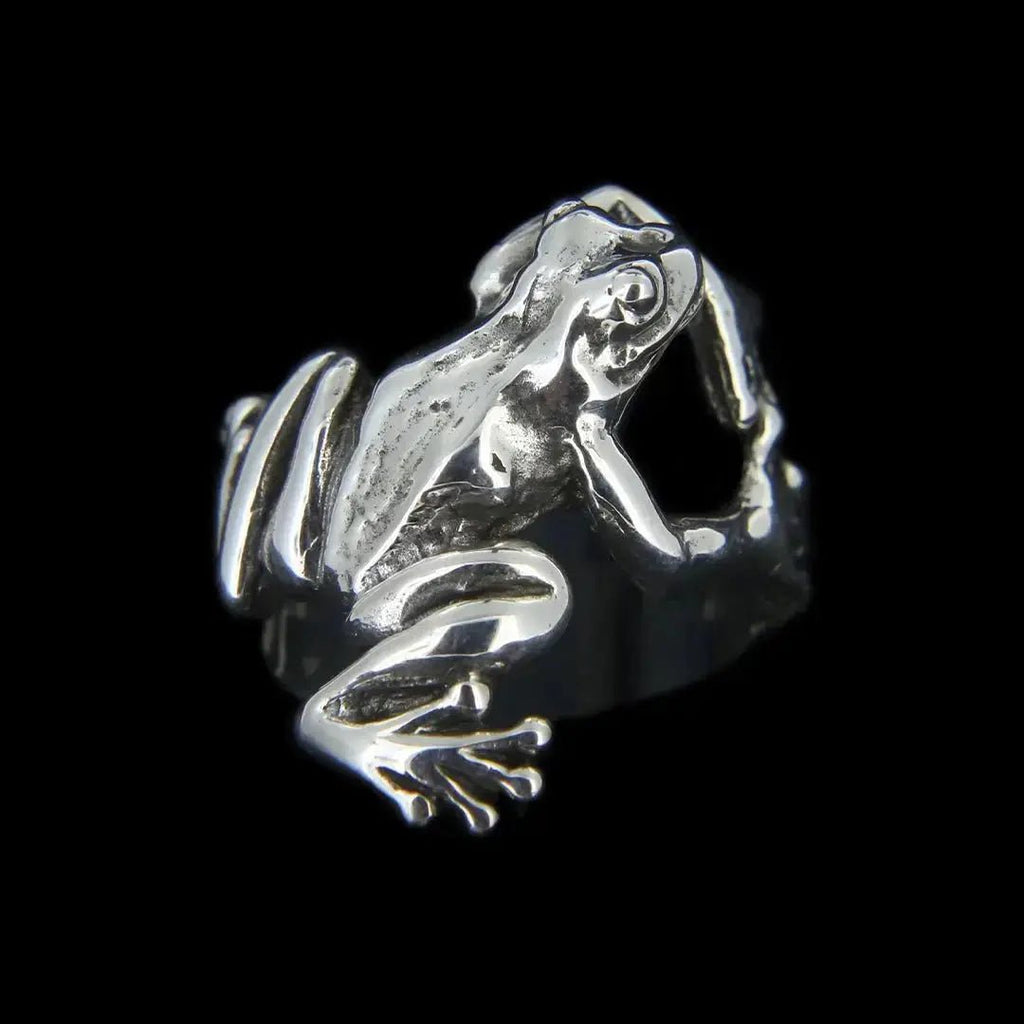 Climbing Frog Ring Curiouser Collective