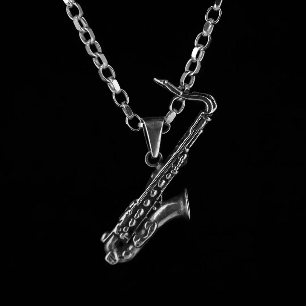 Saxophone Pendant Curiouser Collective