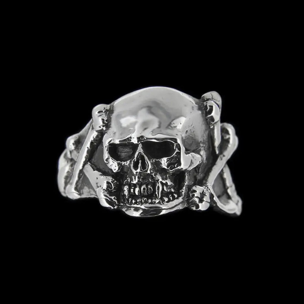 Skull & Cross Bone Ring Curiouser Collective