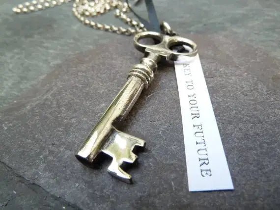 Victorian Key Pendant Curiouser Collective