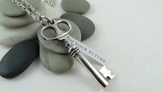 Victorian Key Pendant Curiouser Collective