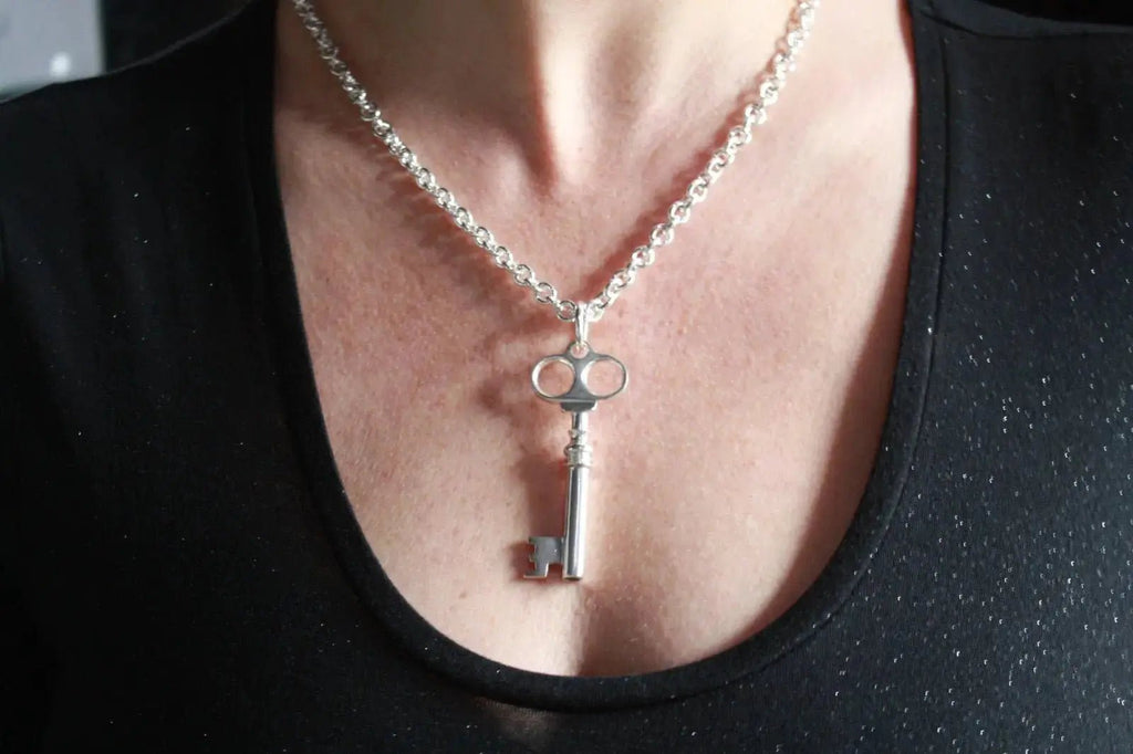 Victorian Key Pendant Curiouser Collective