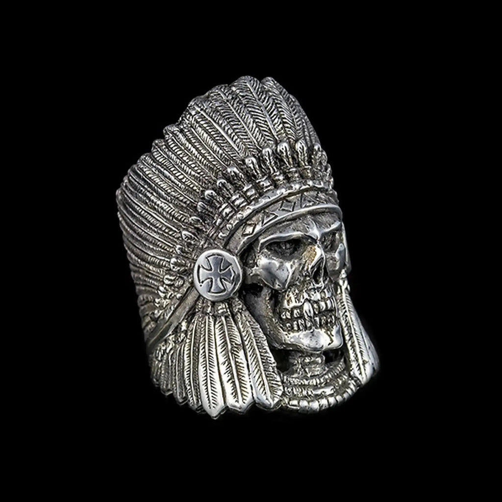 Warrior Vampire Headdress Ring. Curiouser Collective