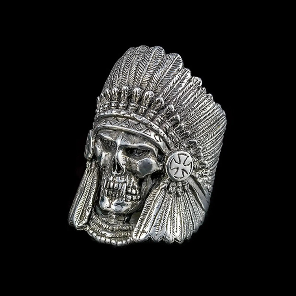 Warrior Vampire Headdress Ring. Curiouser Collective