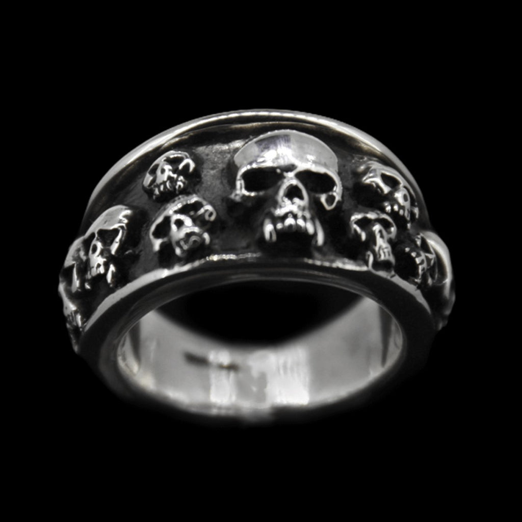 13 Apostles Skull Ring Curiouser Collective