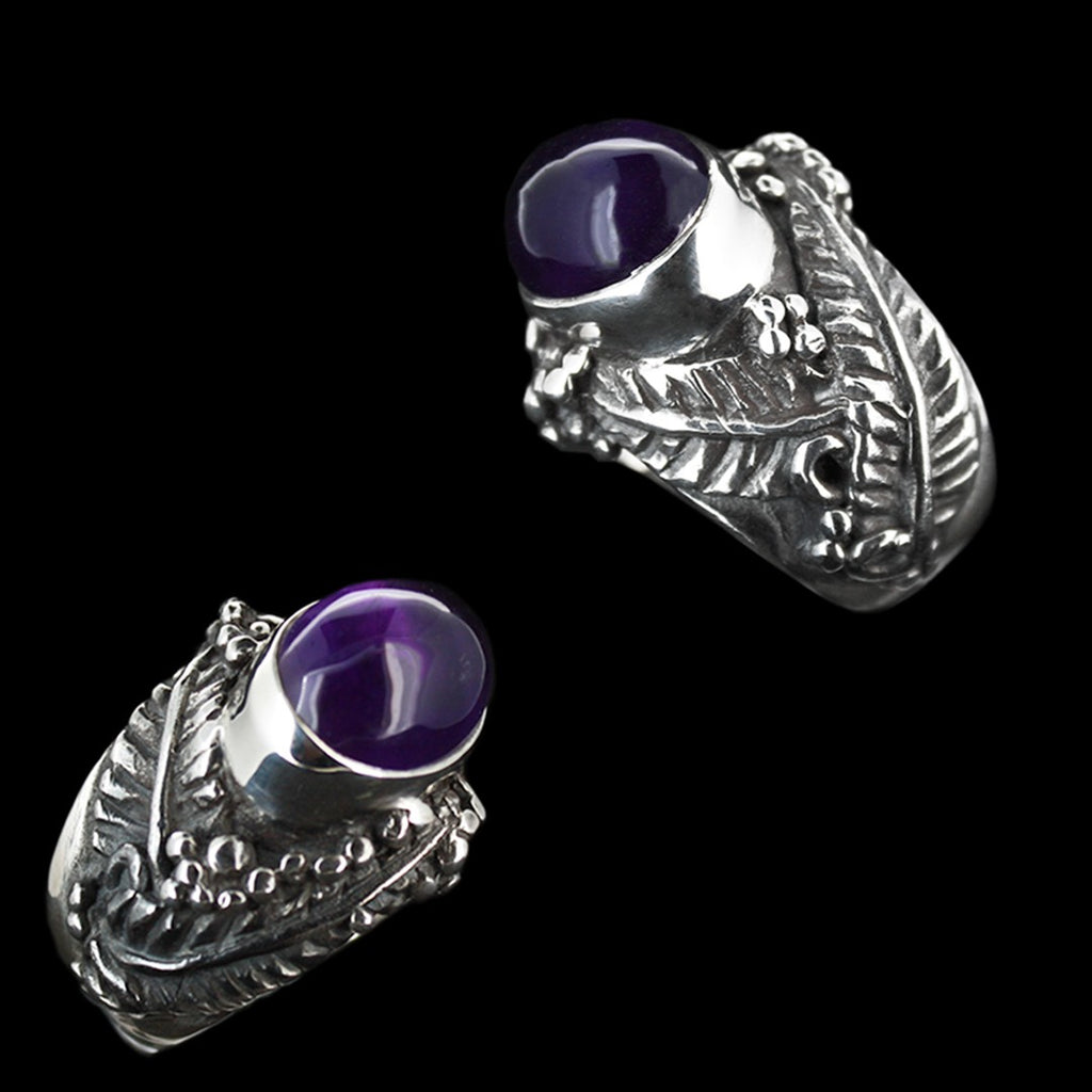 Dumbledore Ring Amethyst - H.P Curiouser Collective