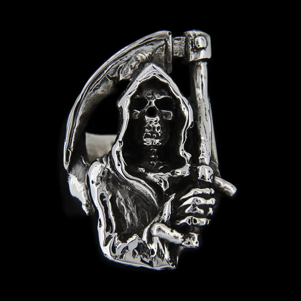 Large Grim Reaper Ring Curiouser Collective