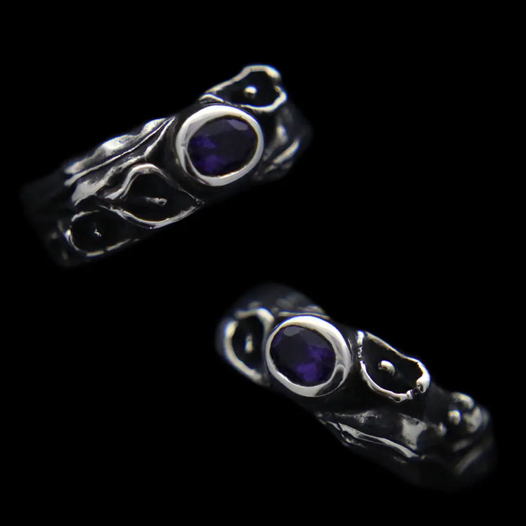 Lilys Ring - Amethyst Curiouser Collective