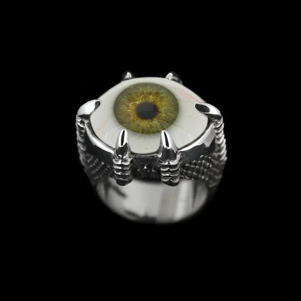 Monster Eye Ring Blue #32 Curiouser Collective