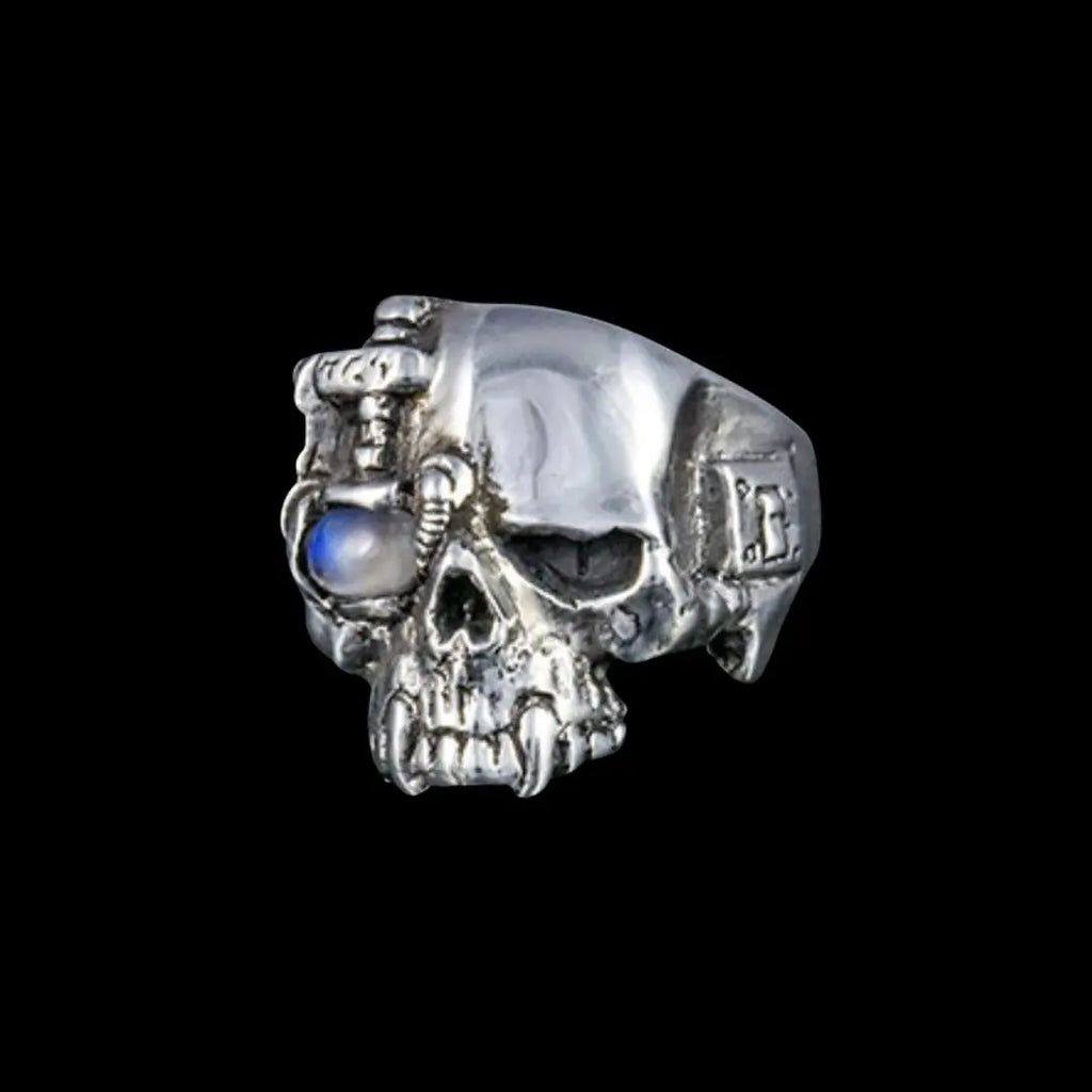 Small Borg Skull Ring Curiouser Collective