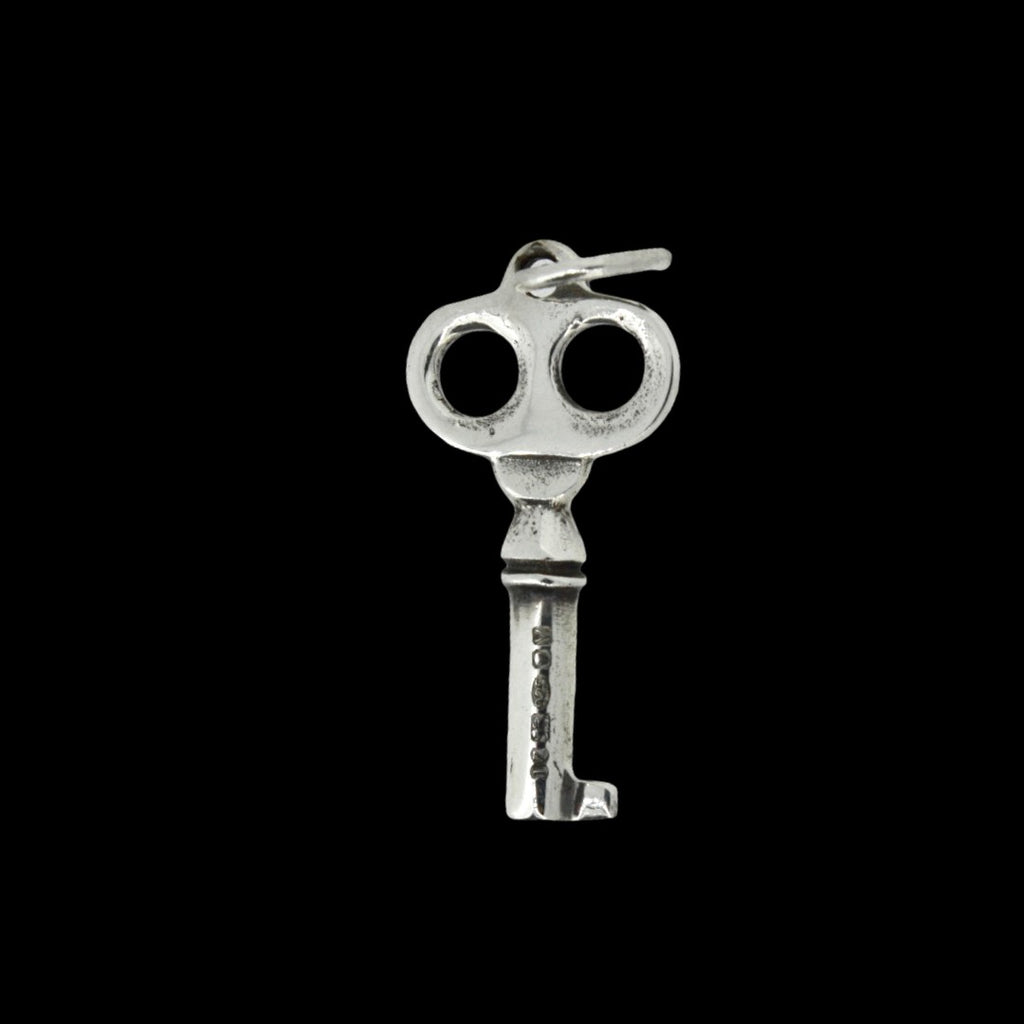 Small silver Key Pendant Curiouser Collective