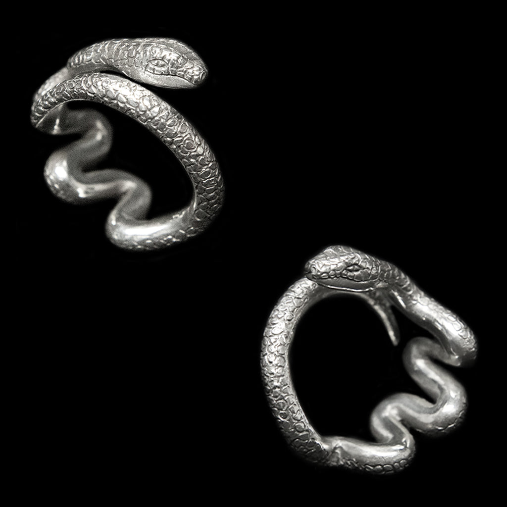 Silver Snake Ring Curiouser Collective