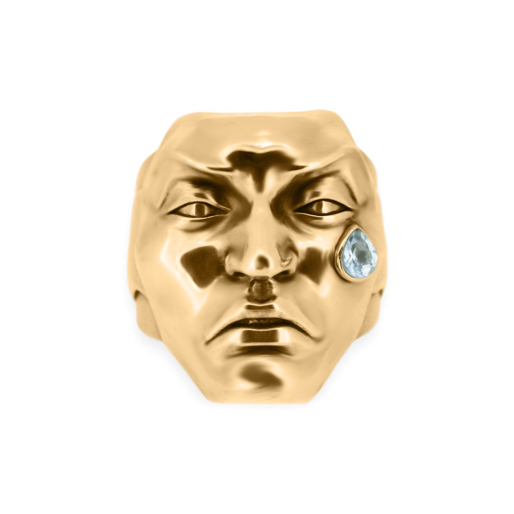 Tragedy Ring Gold.. Curiouser Collective